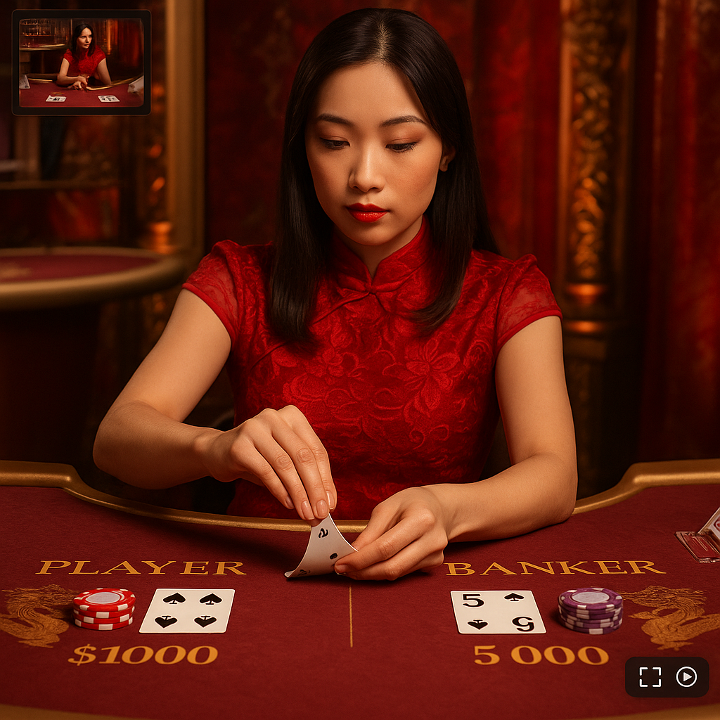 FGFox - Live Baccarat - Baccarat en direct avec croupier professionnel