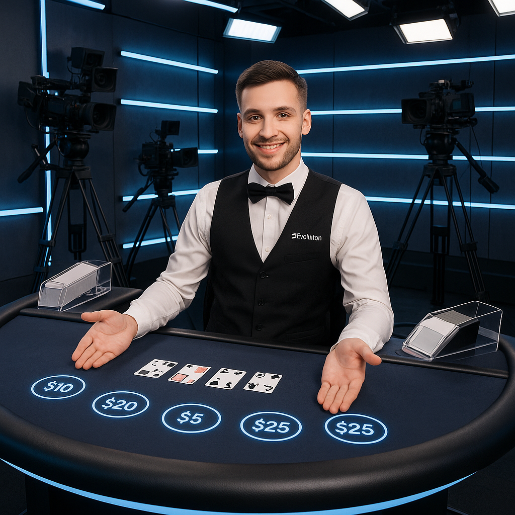FGFox - Live Blackjack - Jeu de casino en direct avec croupier