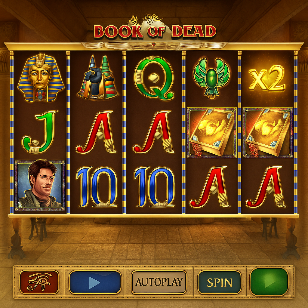FGFox - Book of Dead Slot - Jeu de machine à sous populaire