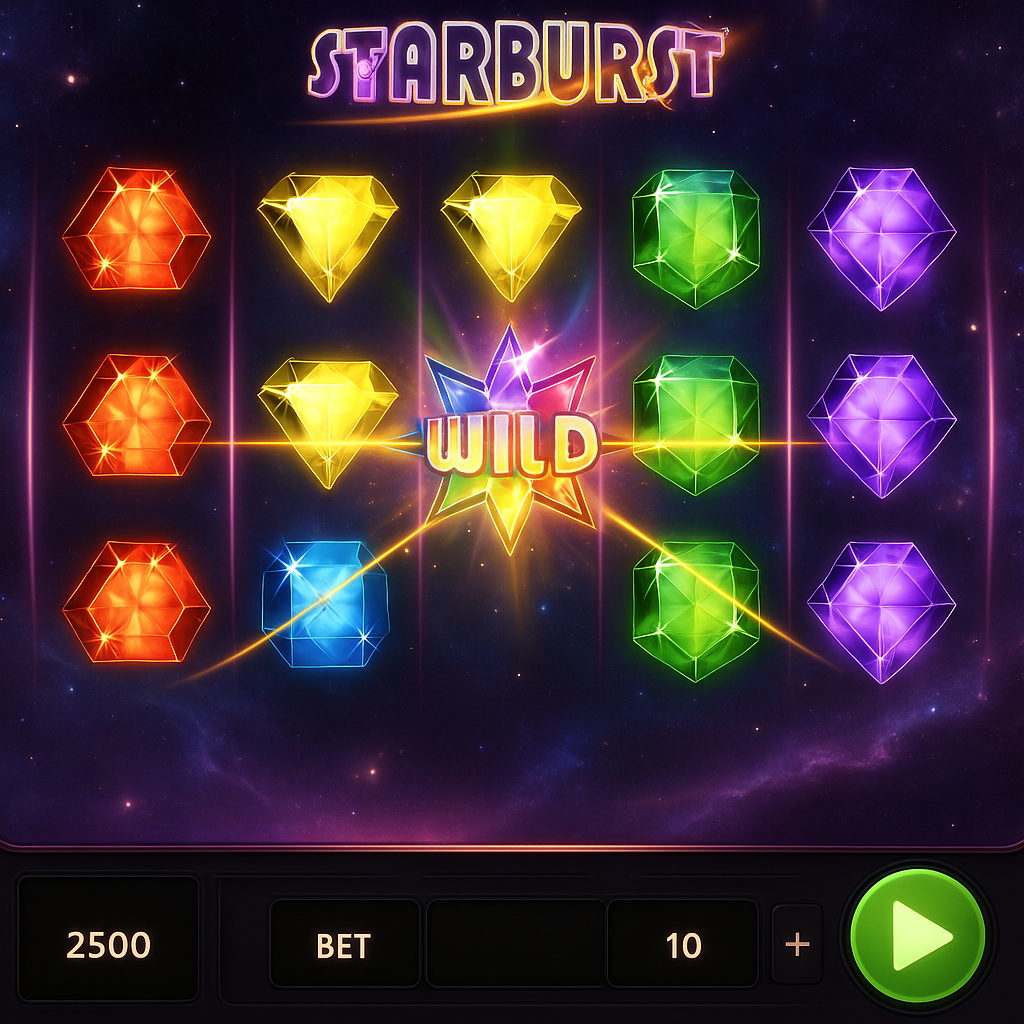 FGFox - Starburst Slot Game - Machines à Sous